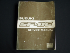 Workshop manual Suzuki Swift (SF416)