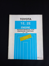Workshop manual Toyota 1E en 2E emission control