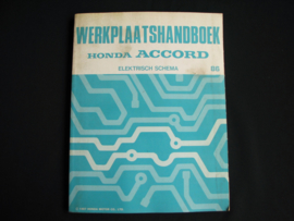 Werkplaatshandboek Honda Accord (1986) elektrische schema's