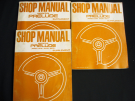 Workshop manual Honda Prelude (1979, 1980 and 1981) supplement