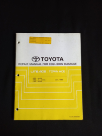 Werkplaatshandboek Toyota Liteace en Townace carrosserie reparaties (KR2_, YR2_ YR3_ en CR2_ series)
