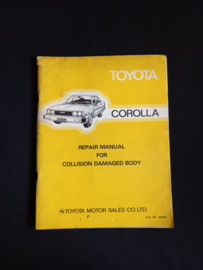 Workshop manual Toyota Corolla bodywork (KE70, TE71 and TE72 series)
