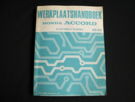 Werkplaatshandboek Honda Accord (1988 en 1989) elektrische schema's