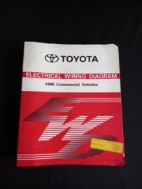 Werkplaatshandboek Toyota elektrische schema's bedrijfswagens (1990)
