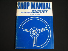 Werkplaatshandboek Honda Quintet (1982) carrosserie