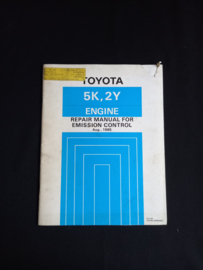 Werkplaatshandboek Toyota 5K en 2Y emissiesysteem