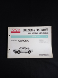 Onderdelenboek Toyota Corona (TT132, RT130 en RT132 series)