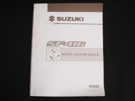 Werkplaatshandboek Suzuki Swift (SF416) elektrische schema's