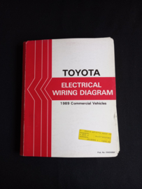 Werkplaatshandboek Toyota elektrische schema's bedrijfswagens (1989)