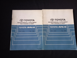 Workshop manual Toyota RAV4 (SXA1_) chassis and bodywork supplement