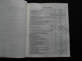 Werkplaatshandboek Kia Sorento (2003) (Benzine) elektrische schema's
