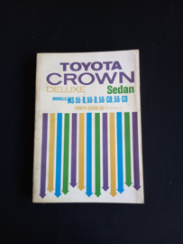 Onderdelenboek Toyota Crown Deluxe Sedan