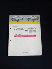 Onderdelenboek Toyota Corolla Trueno (KE30, KE35, KE36 en TE47 series)