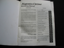 Werkplaatshandboek Kia Magentis/ Kia Optima (2001)