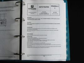 Werkplaatshandboek Technische Mededelingen Citroën Xsara (1998 - 2004)