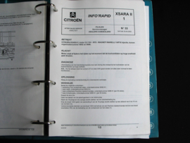 Workshop manual Technical Notices Citroën Xsara (1998 - 2004)