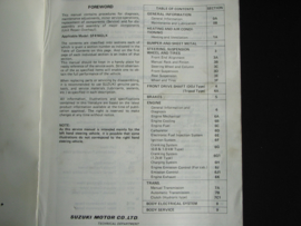 Werkplaatshandboek Suzuki Swift (SF416)