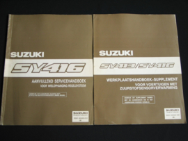 Werkplaatshandboek Suzuki Baleno (SY413 en SY416) supplement