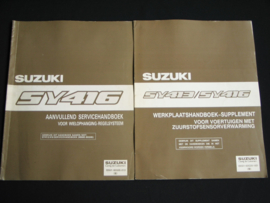 Workshop manual Suzuki Baleno (SY413 and SY416) supplement