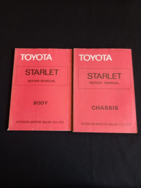 Werkplaatshandboek Toyota Starlet chassis en carrosserie (KP60 series)