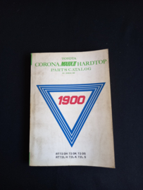 Parts catalog Toyota Corona Mark II Hardtop