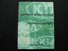 Werkplaatshandboek Kia Sephia II/ Kia Shuma II (2003) elektrische schema's