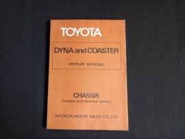 Workshop manual Toyota Dyna and Coaster chassis