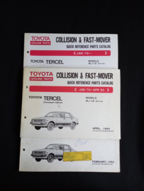 Parts catalog Toyota Tercel (AL11Z series)