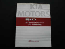 Workshop manual Kia Rio (2012) DTC troubleshooting fuel system, suspension, steering, brakes, heating and airco