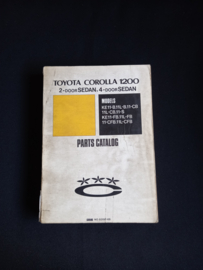 Onderdelenboek Toyota Corolla 1200 Sedan (93192-69)