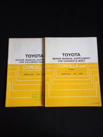 Werkplaatshandboek Toyota Corolla chassis en carrosserie (AE95 series)