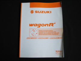 Werkplaatshandboek Suzuki WagonR+ (RB310, RB413 en RB413D) elektrische schema's