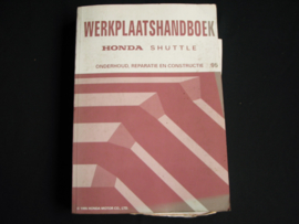 Werkplaatshandboek Honda Shuttle (1995) deel 2