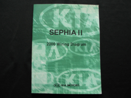 Werkplaatshandboek Kia Sephia II (2000)  elektrische schema's (heruitgave)