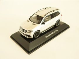 Mercedes Benz GLS 63 AMG silver