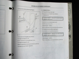 Werkplaatshandboek Citroën Berlingo (1996 - 2001) uitrusting