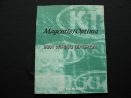 Werkplaatshandboek Kia Magentis/ Kia Optima (2001) elektrische schema's