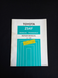 Werkplaatshandboek Toyota Z54F transaxle