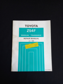 Workshop manual Toyota Z54F transaxle