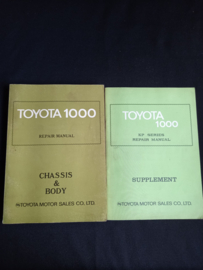 Werkplaatshandboek Toyota 1000 chassis en carrosserie