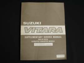 Workshop manual Suzuki Vitara (EPI) supplement