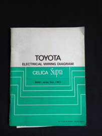 Werkplaatshandboek Toyota Celica Supra elektrische schema's (MA61 series)