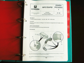 Workshop manual Technical Notices Citroën Xsara Picasso (2002 - 2006)