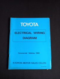 Werkplaatshandboek Toyota elektrische schema's bedrijfswagens (1980)
