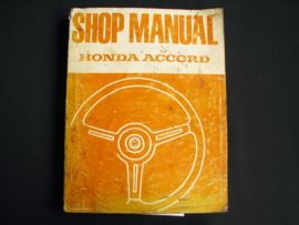 Workshop manual Honda Accord (1977)