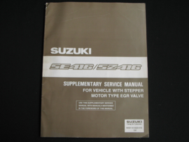 Werkplaatshandboek Suzuki Vitara (SE416 en SZ416) supplement