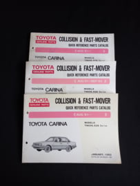 Onderdelenboek Toyota Carina (TA60A, TA62A en CA60A series)