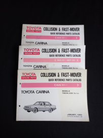 Parts catalog Toyota Carina (TA60A, TA62A and CA60A series)