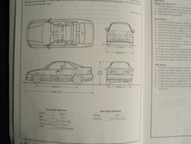 Werkplaatshandboek Honda Civic Coupé (1994) (5e generatie) carrosserie