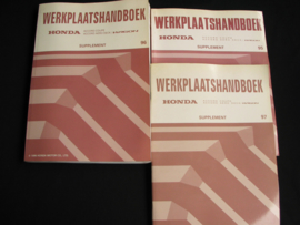 Workshop manual Honda Accord Coupé, Aerodeck and Wagon (1995, 1996 and 1997) supplement